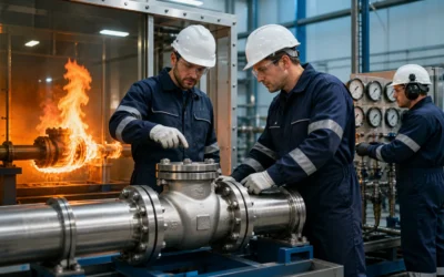 What Happens When Pipeline Check Valves Fail a Fire Test